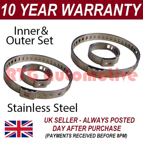 Boot stainless steel - 2x,