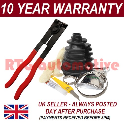 Universal split boot kit - split, cv