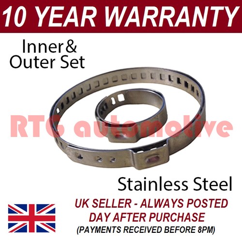 Boot stainless steel clamps - cv,