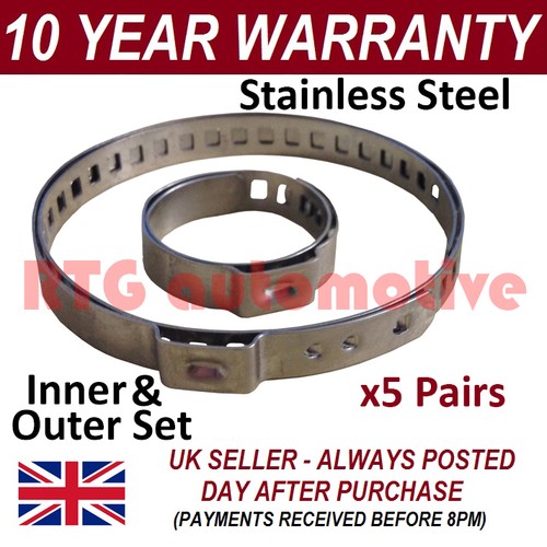 Boot clamps pair x5 - boot,